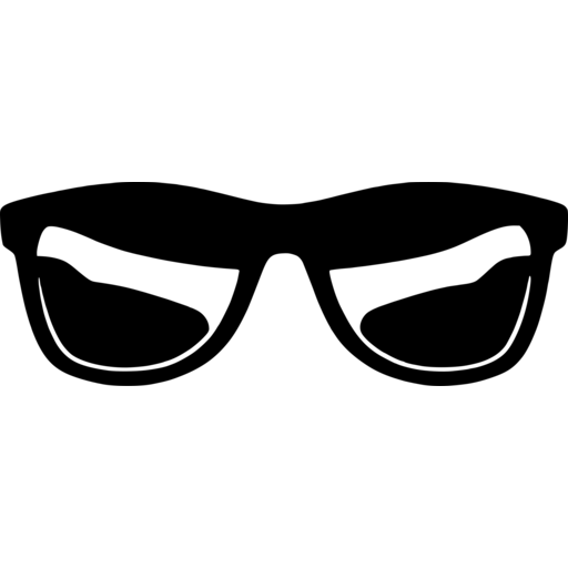 Cool Sunglasses SVG