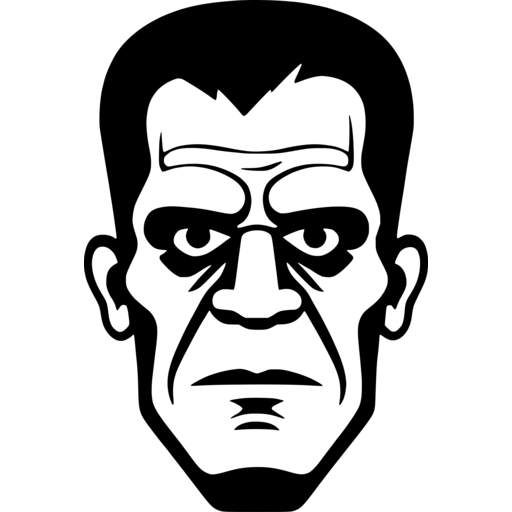 Frankenstein Head SVG - svgcollections.com