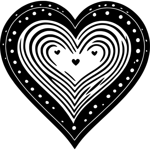 Intricate Heart Pattern SVG