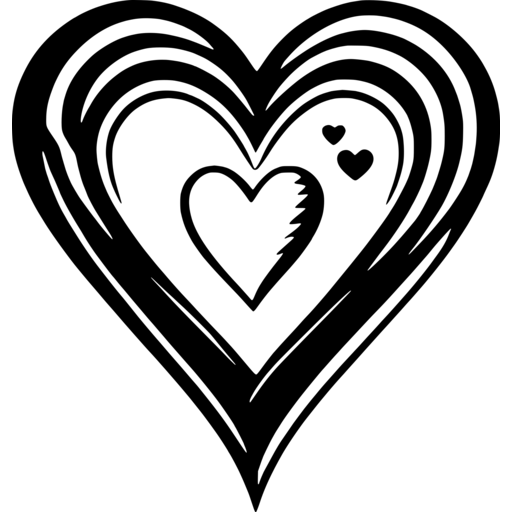 Intricate Heart SVG for Creative Projects