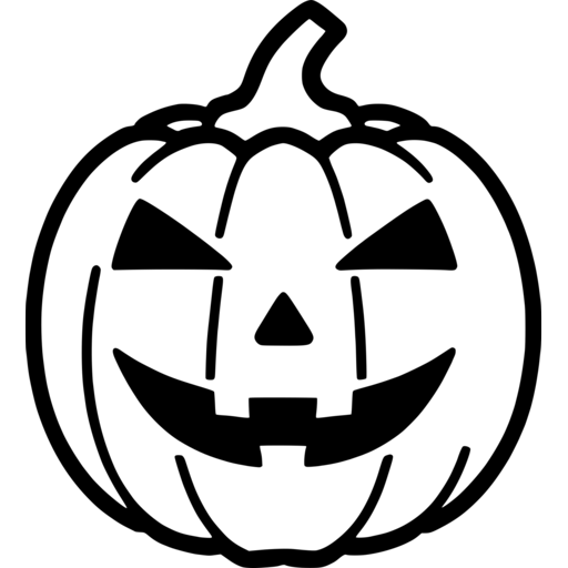 Scary Jack-O-Lantern SVG Design - svgcollections.com