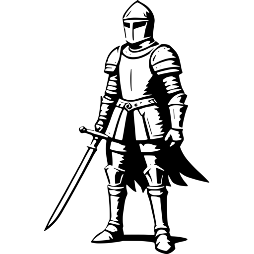 Classic Knight SVG for Design Projects - svgcollections.com